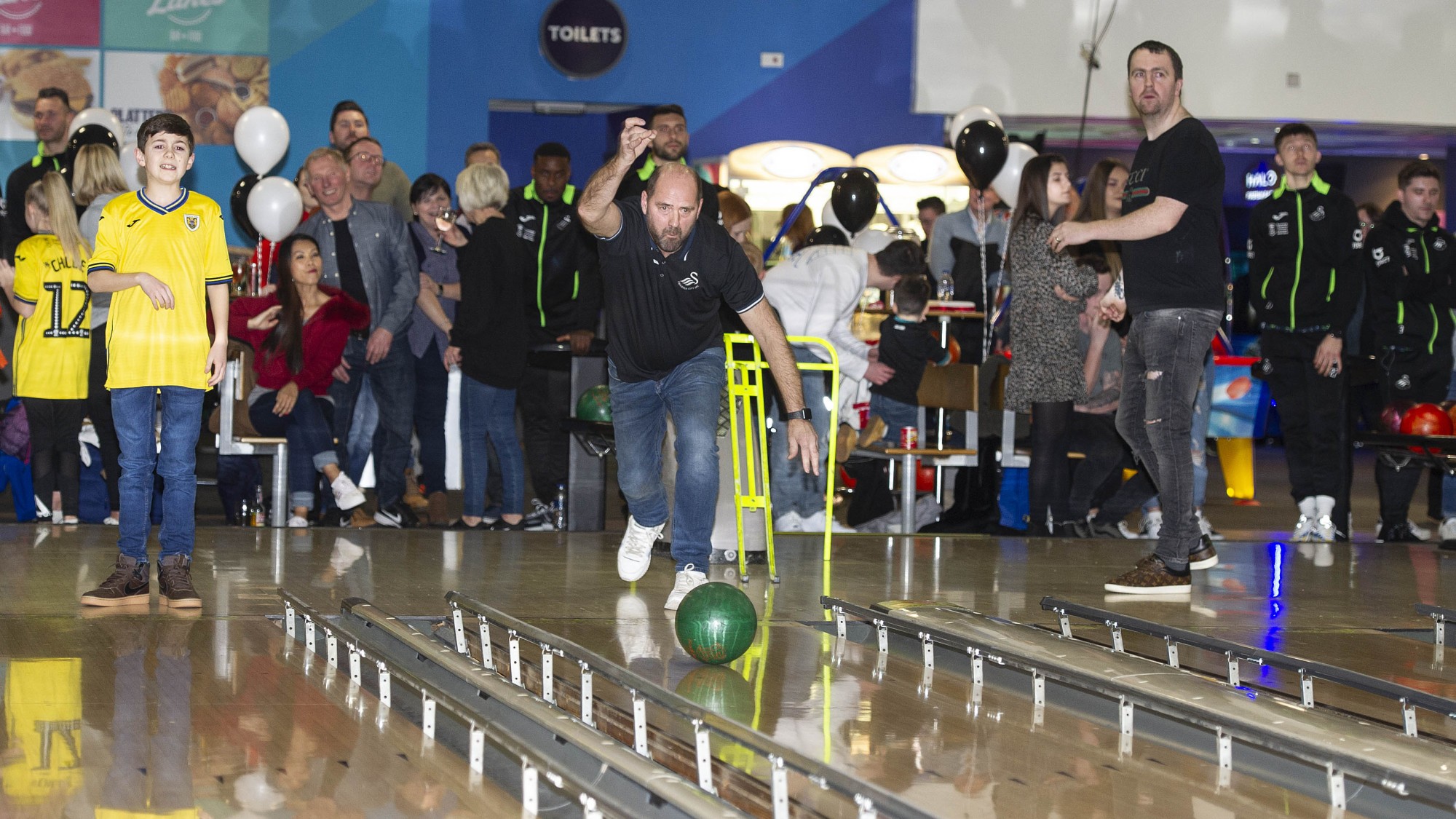 Swansea City bowling night a big success Swansea
